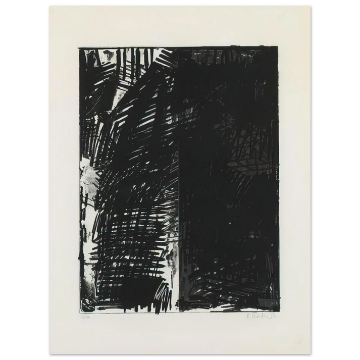 Brice Marden - Untitled Press Series - 1972  75x100 cm / 30x40inches Fine Art Poster