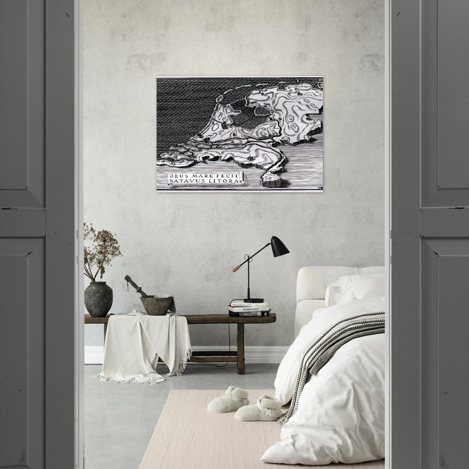 ESCHER (28) - MC Escher Brushed Aluminum Print - 70x100 cm / 28x40 inches | MC Escher Aluminum Print | MC Escher Prints