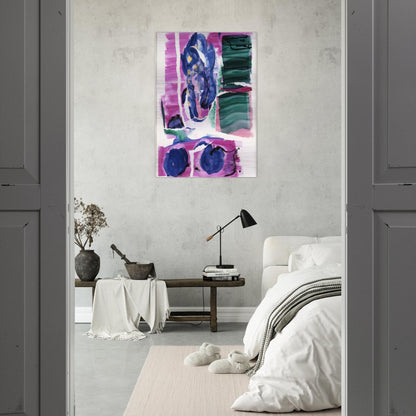 Variations I on Clark's Cove - Grace Hartigan Brushed Aluminum Print - 70x100 cm / 28x40 inches | Grace Hartigan Aluminum Print | Grace Hartigan Prints