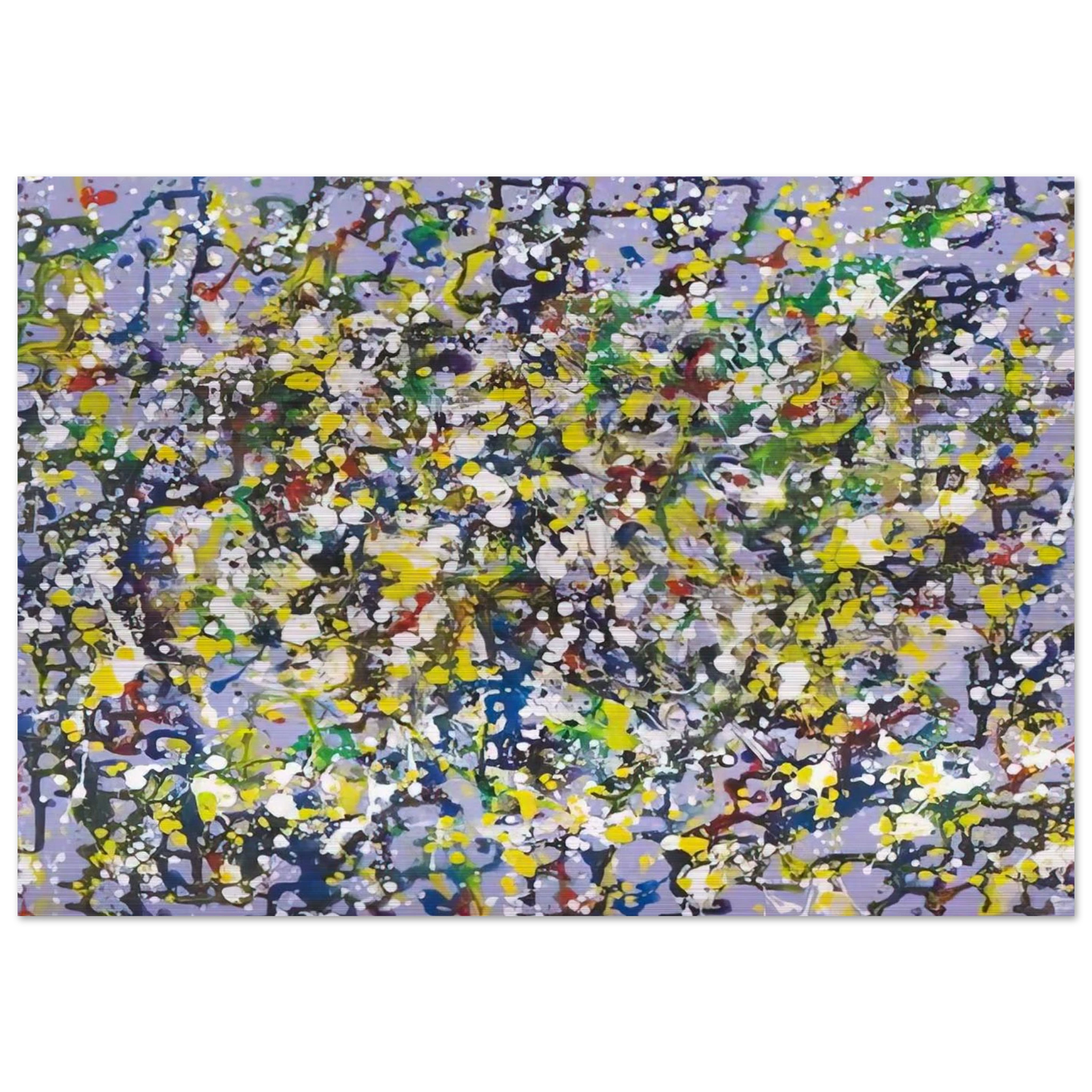 Mousse d Etoiles - Marcel Barbeau Brushed Aluminum Print - 70x100 cm / 28x40 inches | Marcel Barbeau Aluminum Print | Marcel Barbeau Prints