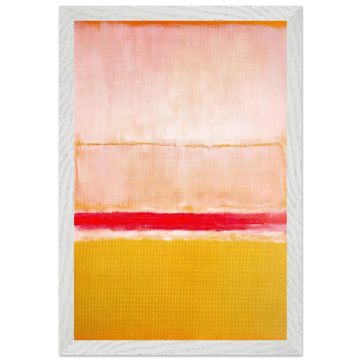 Mark Rothko - No.2 - 1950 Wall Art - 21x29.7 cm / 8x12" - Premium Wooden Framed Poster With Fine Art Paper-canvas - Wood frame