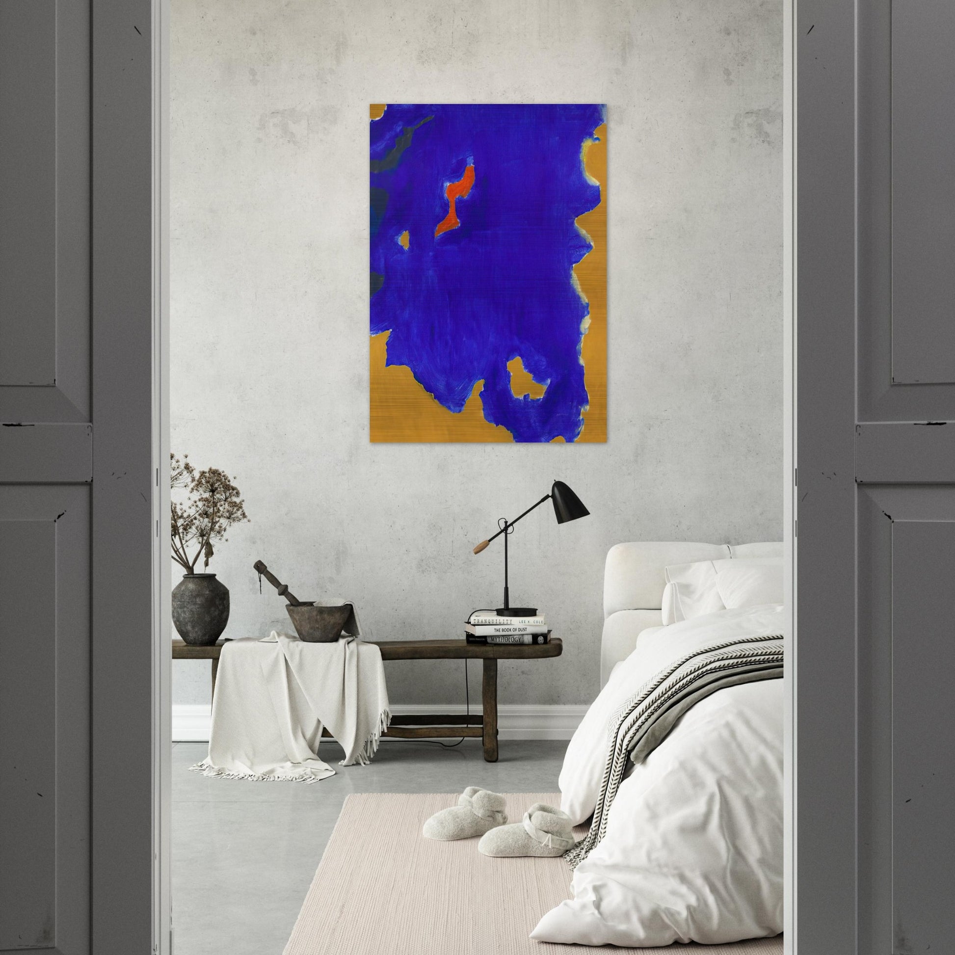 Moonlight, Maine - 1972 - Betty Parsons Brushed Aluminum Print - 70x100 cm / 28x40 inches | Betty Parsons Aluminum Print | Betty Parsons Prints