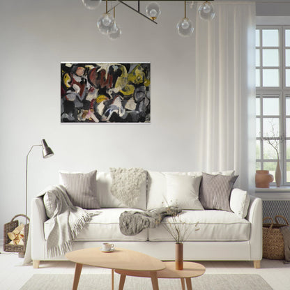 Months and Moons - Grace Hartigan Brushed Aluminum Print - 70x100 cm / 28x40 inches | Grace Hartigan Aluminum Print | Grace Hartigan Prints