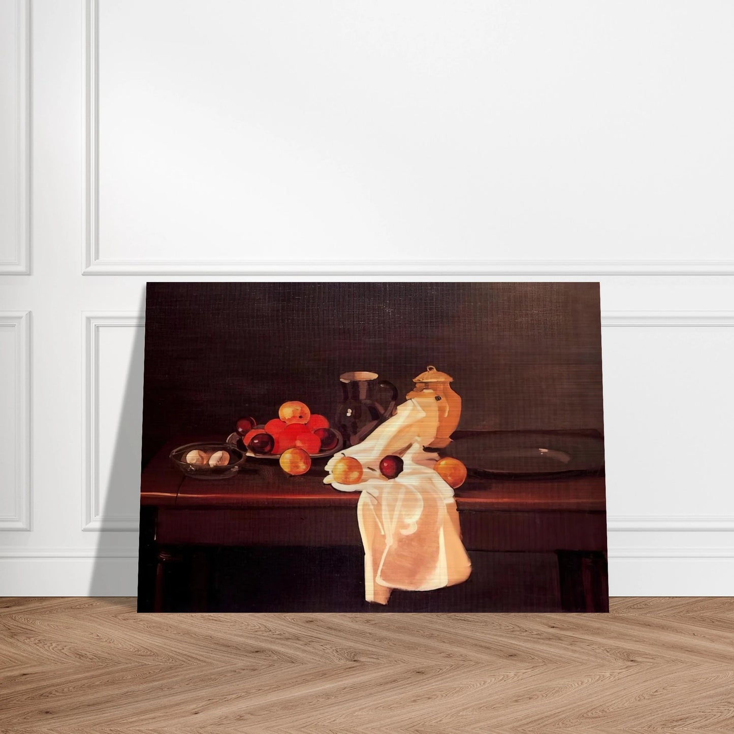 STILL LIFE WITH ORANGES 1931 - Andre Derain Brushed Aluminum Print - 70x100 cm / 28x40 inches | Andre Derain Aluminum Print | Andre Derain Prints