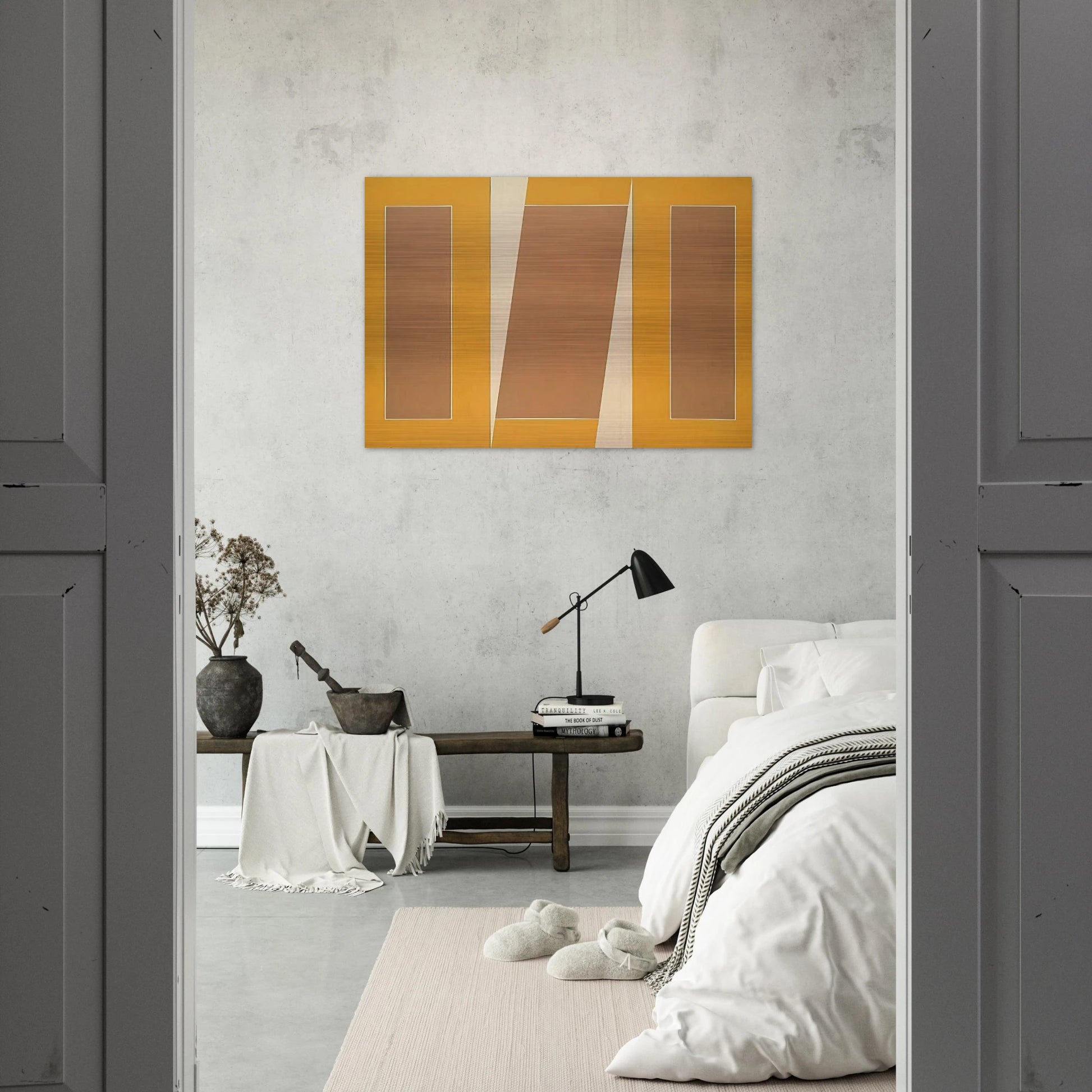 Untitled - 1968 - Mark Lancaster Brushed Aluminum Print - 70x100 cm / 28x40 inches | Mark Lancaster Aluminum Print | Mark Lancaster Prints