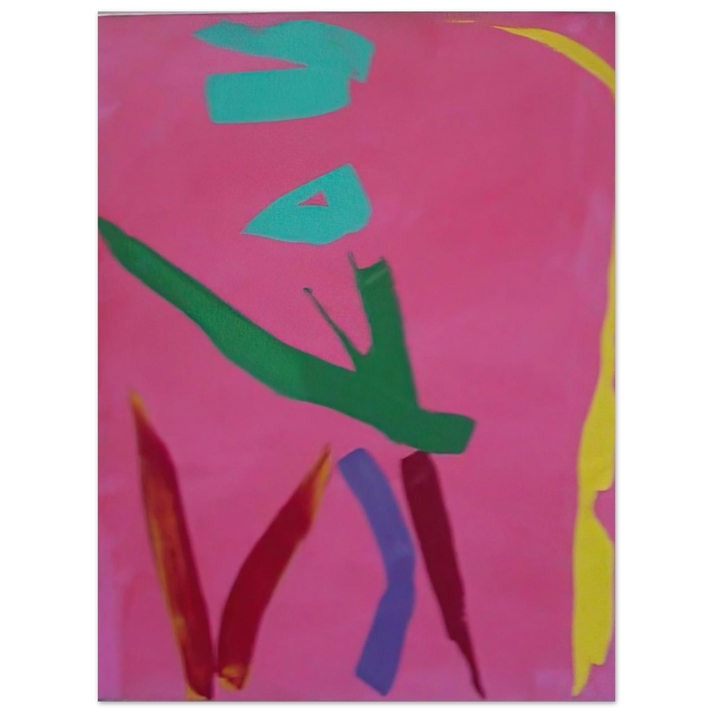 Ray Parker - Untitled #71 - 1974  75x100 cm / 30x40inches Fine Art Poster