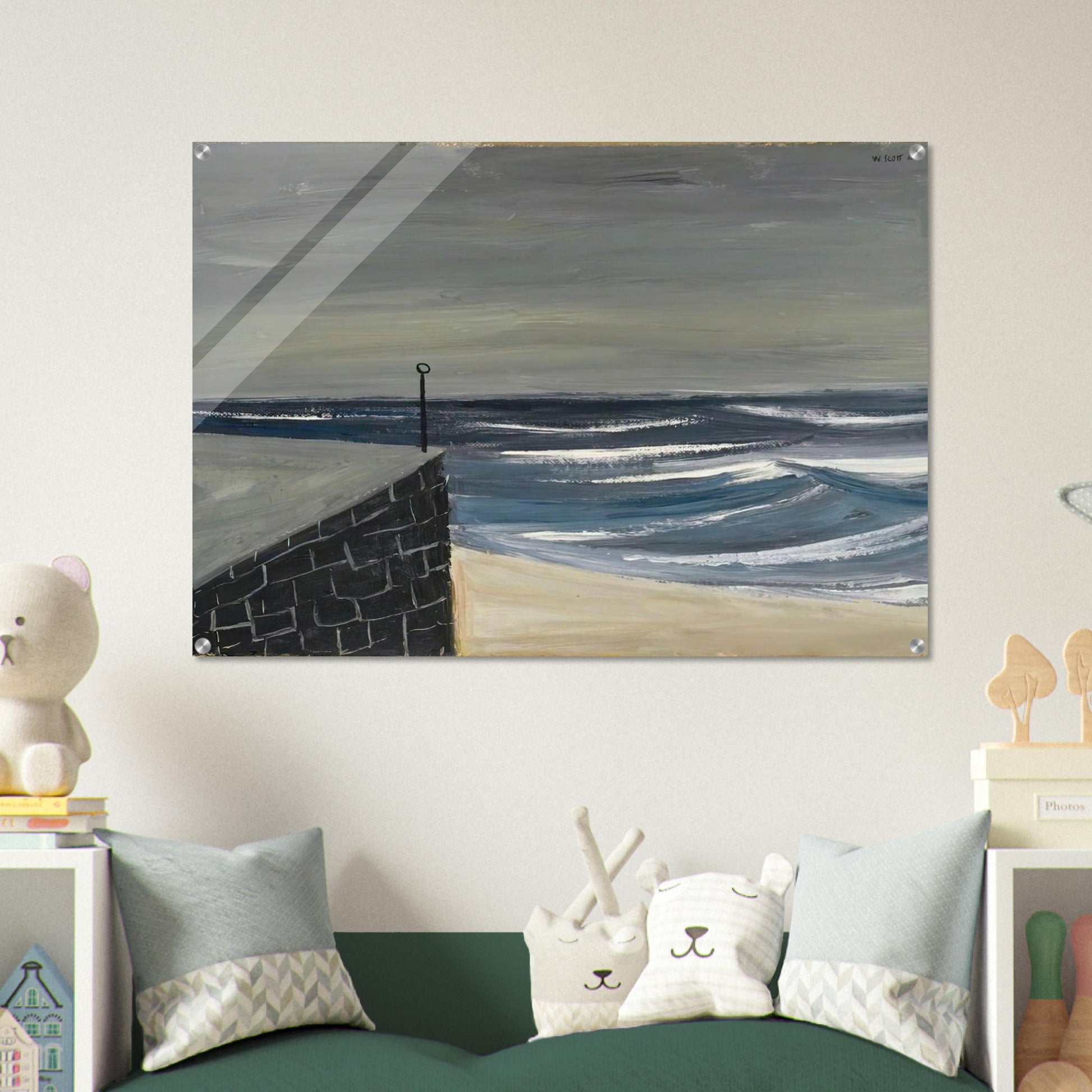 Sennen - 1950 - William Scott Acrylic Print - 70x100 cm / 28x40″ inches