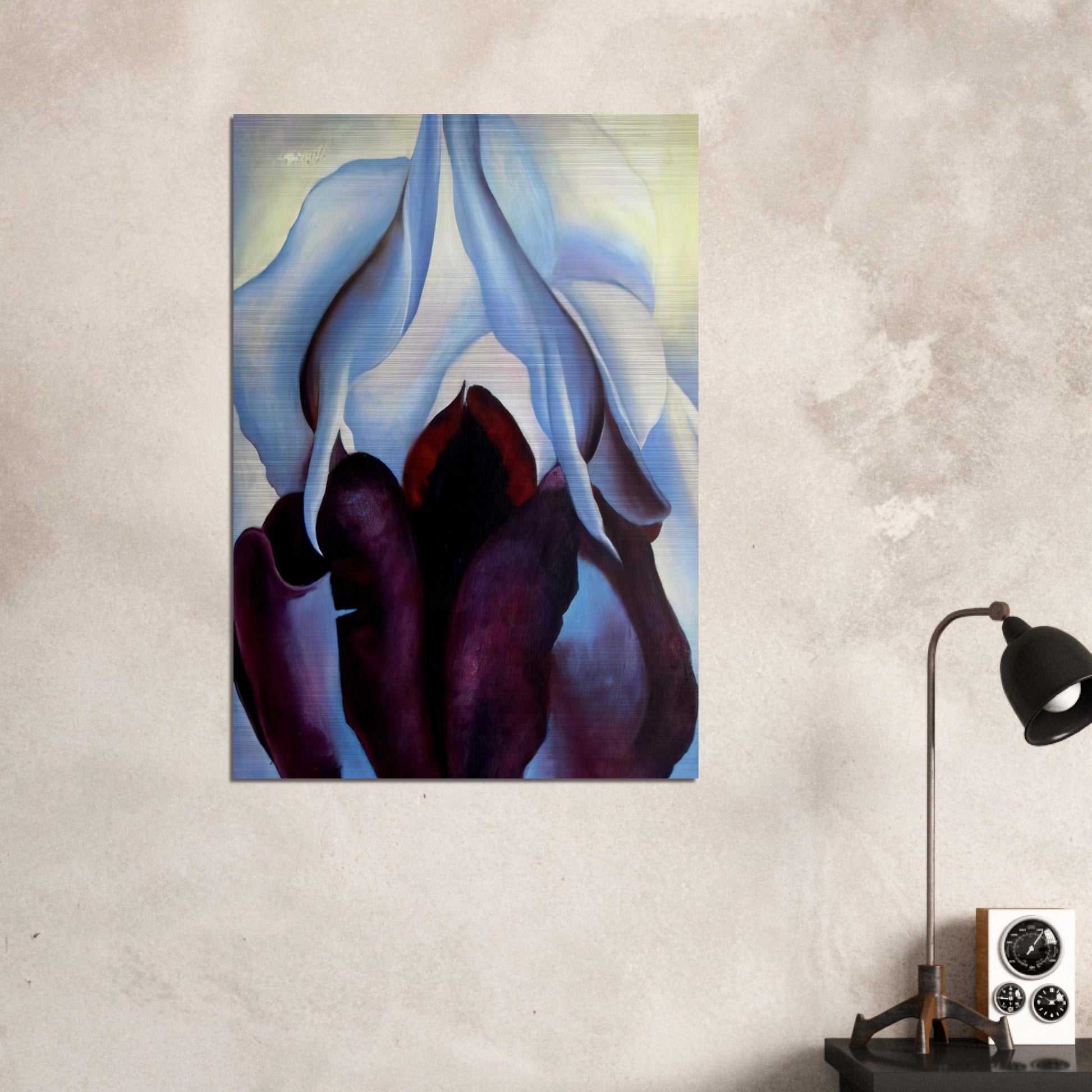 Flower of Life - Georgia O'Keeffe Brushed Aluminum Print - 70x100 cm / 28x40 inches | Georgia O'Keeffe Aluminum Print | Georgia O'Keeffe Prints