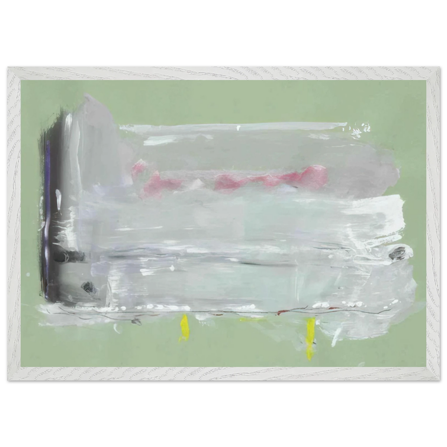 Helen Frankenthaler - Untitled - 1984 Wall art - 20x25 cm / 8x10 inches - Fine Art Poster-canvas - -