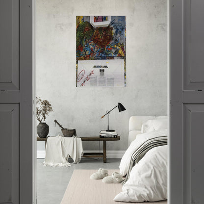 Untitled Migros - 1988 - Dieter Roth Brushed Aluminum Print - 70x100 cm / 28x40 inches | Dieter Roth Aluminum Print | Dieter Roth Prints