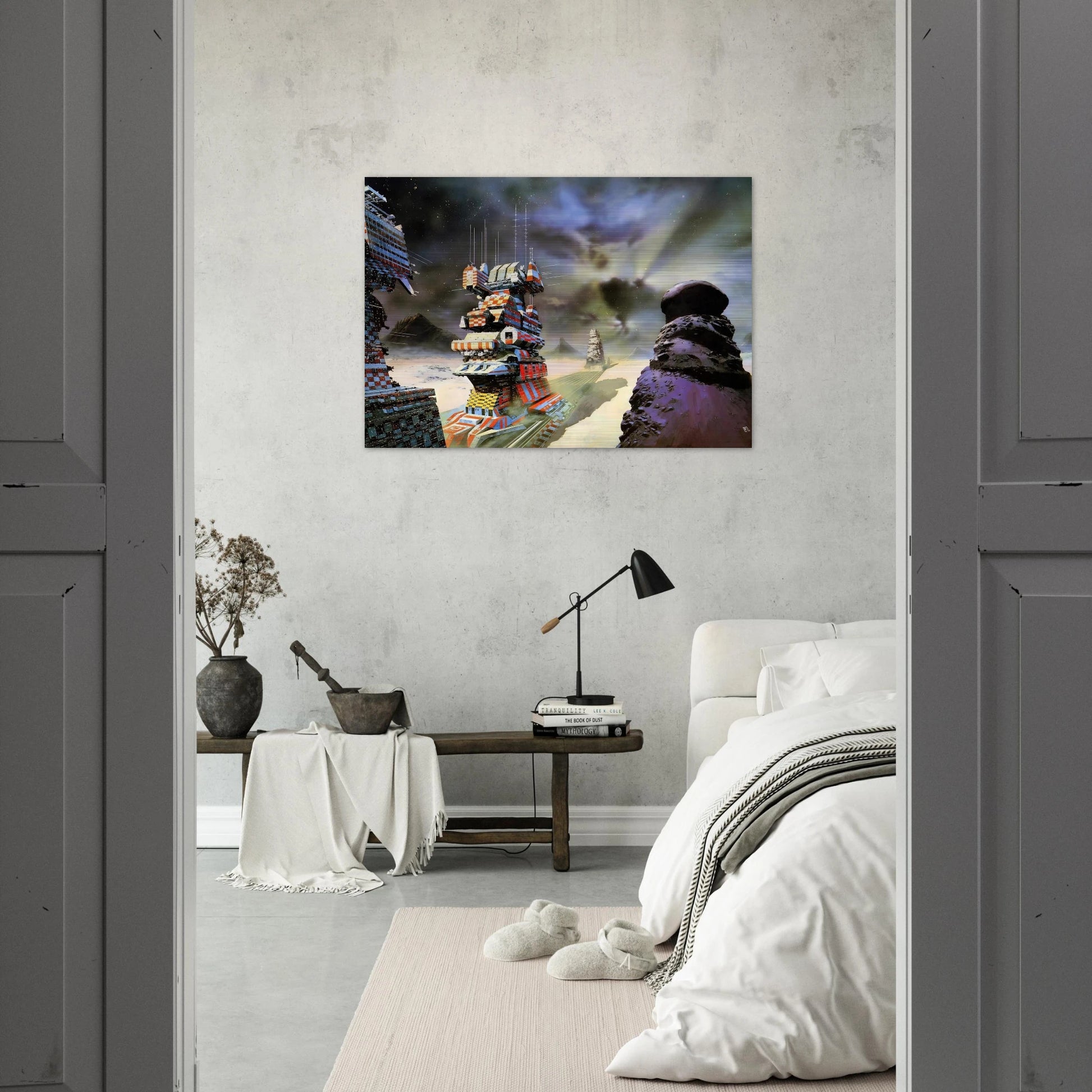 Chris Foss - Chris Foss Brushed Aluminum Print - 70x100 cm / 28x40 inches | Chris Foss Aluminum Print | Chris Foss Prints