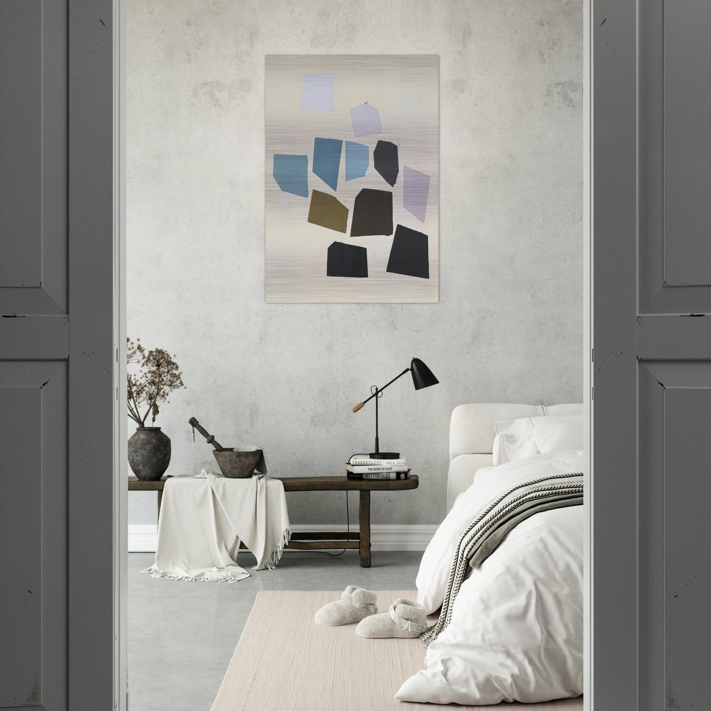 Abstraction - Post-Painterly Abstraction - Robert Goodnough Brushed Aluminum Print - 70x100 cm / 28x40 inches | Robert Goodnough Aluminum Print | Robert Goodnough Prints