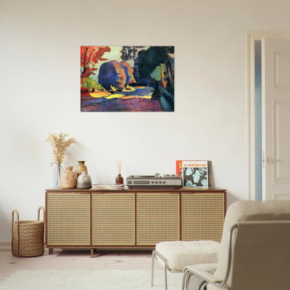 THE LUXEMBOURG GARDENS 1901 - Henri Matisse Brushed Aluminum Print - 70x100 cm / 28x40 inches | Henri Matisse Aluminum Print | Henri Matisse Prints