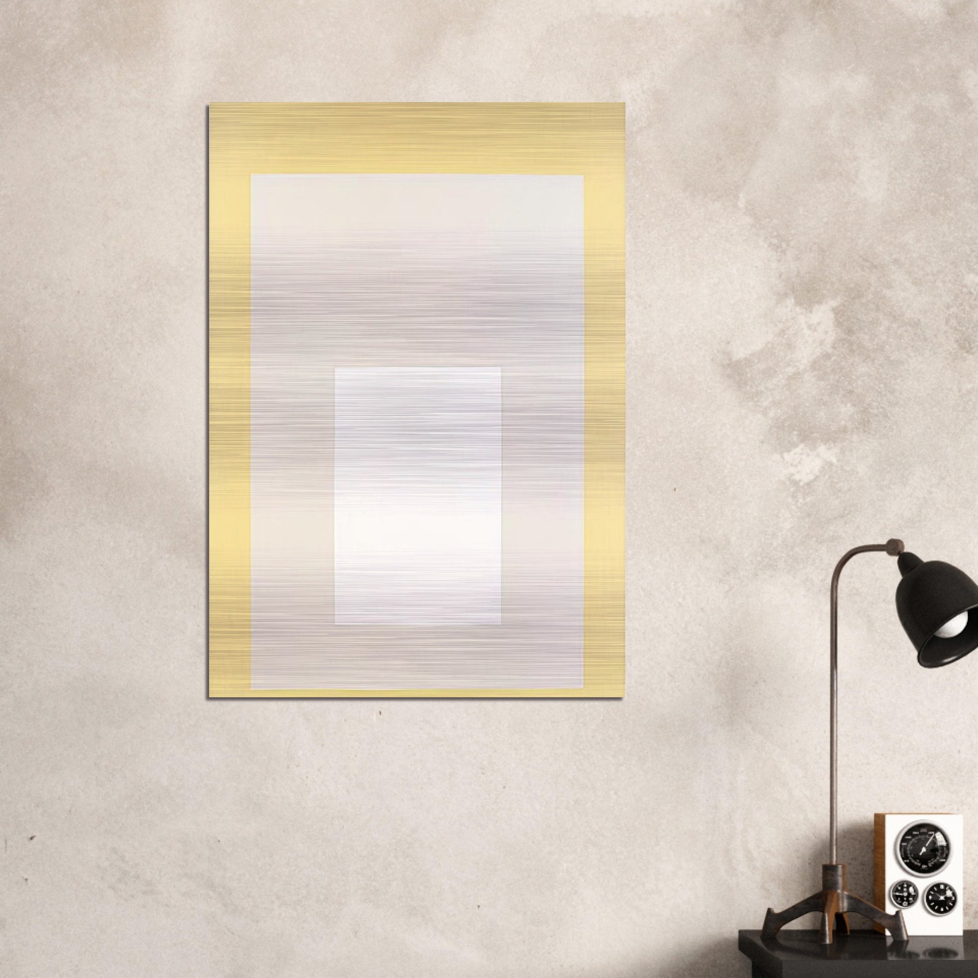 HOMAGE TO THE SQUARE 1959 - Josef Albers Brushed Aluminum Print - 70x100 cm / 28x40 inches | Josef Albers Aluminum Print | Josef Albers Prints