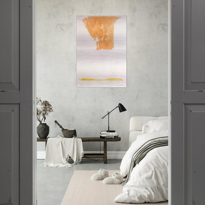Pranzo Italiano - 1973 - Helen Frankenthaler Brushed Aluminum Print - 70x100 cm / 28x40 inches | Helen Frankenthaler Aluminum Print | Helen Frankenthaler Prints