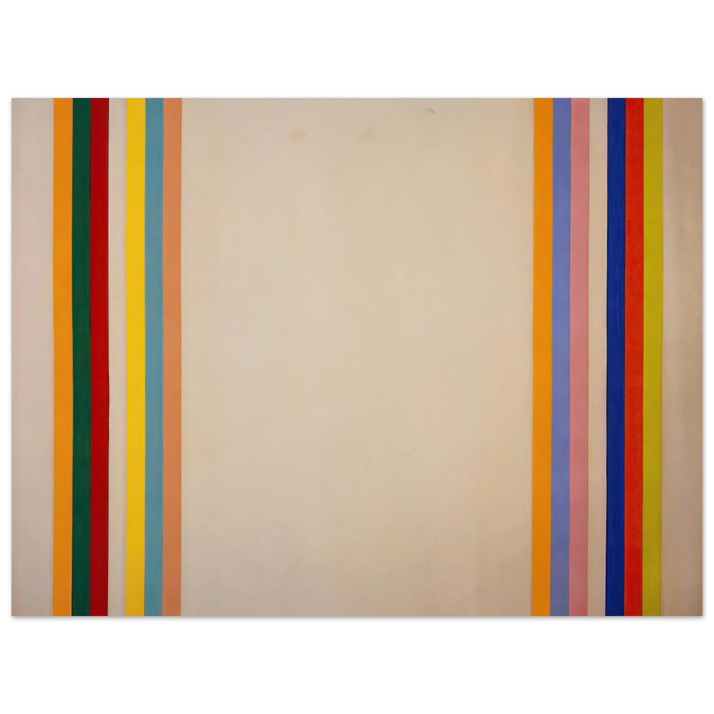 Gene Davis - Homage to Matisse - 1960  75x100 cm / 30x40inches Fine Art Poster