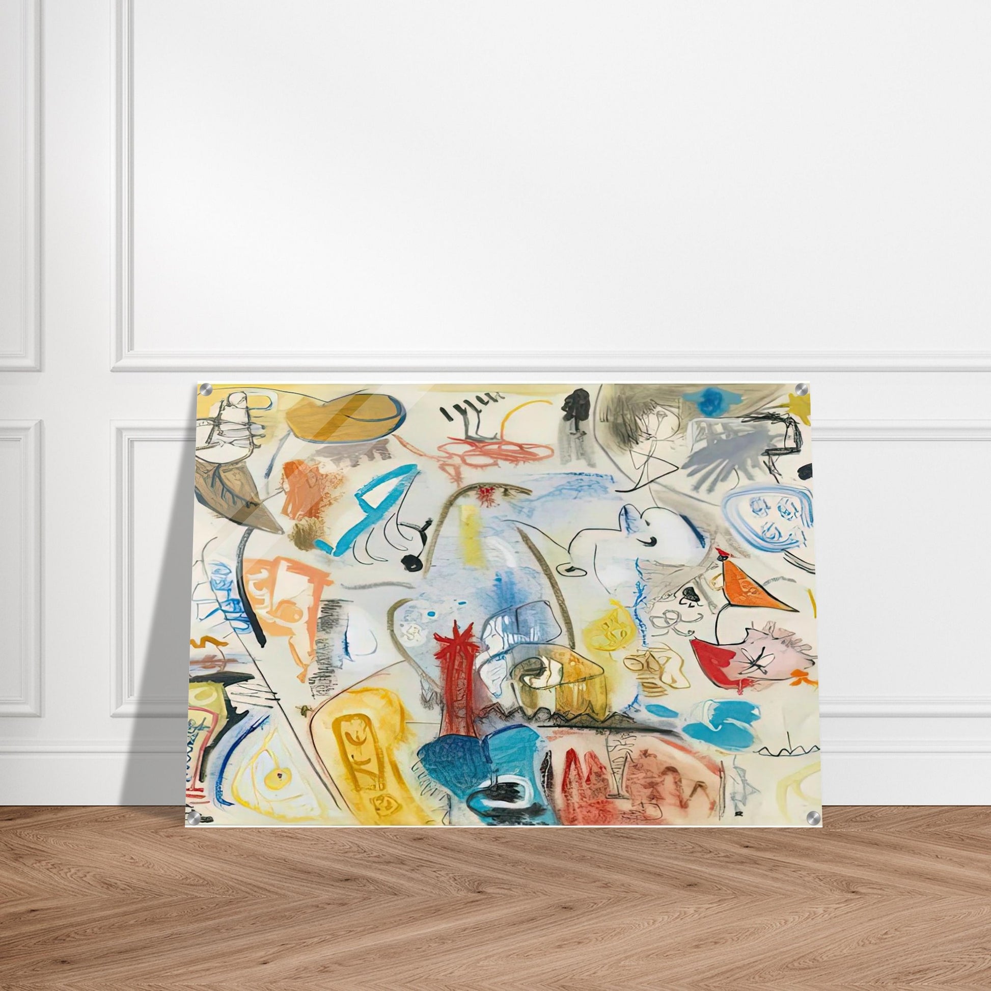 Circus Landscape, 1951- - Helen Frankenthaler Acrylic Print - 70x100 cm / 28x40″ inches