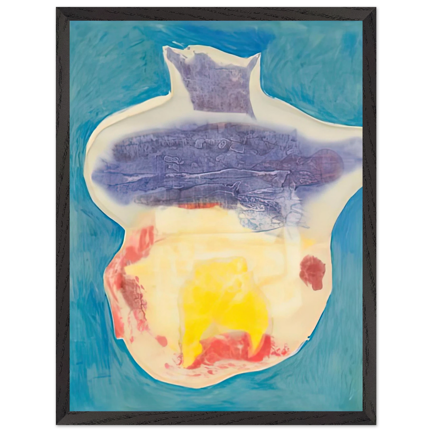Helen Frankenthaler - Narcissus, 1963- Wall Art - 28x40 inches / 70x70 cm - Canvas (Imperial)-canvas - -