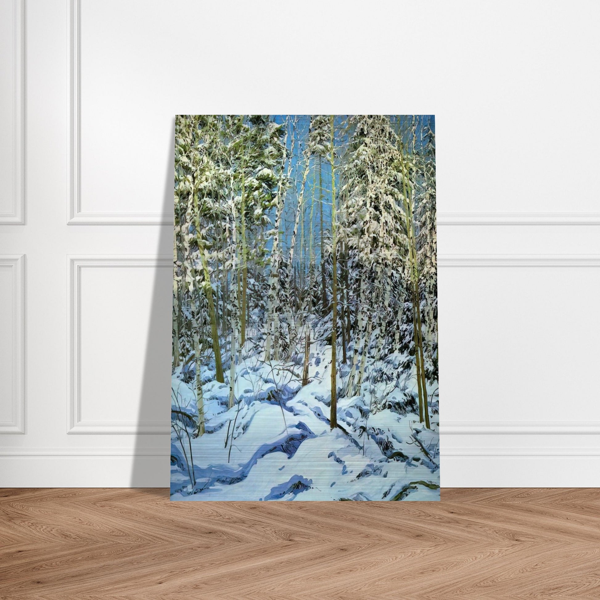 Shadow - Contemporary Realism - Neil Welliver Brushed Aluminum Print - 70x100 cm / 28x40 inches | Neil Welliver Aluminum Print | Neil Welliver Prints