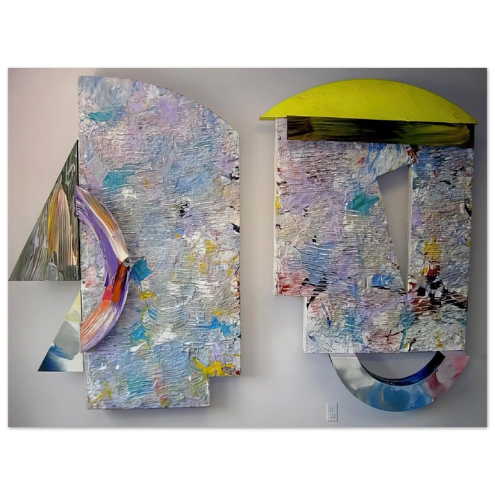 Sam Gilliam - Ibis  75x100 cm / 30x40inches Fine Art Poster