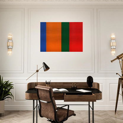 Testament - 1964 - Jeremy Moon Brushed Aluminum Print - 70x100 cm / 28x40 inches | Jeremy Moon Aluminum Print | Jeremy Moon Prints