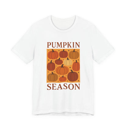 T-shirt de saison des citrouilles pour femmes Boho Citrouille