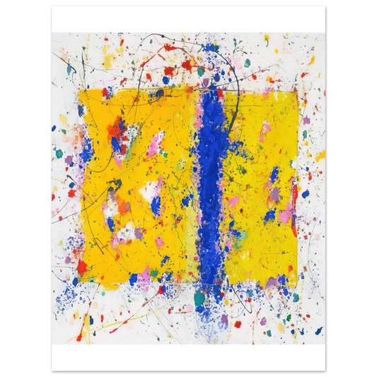 Sam Francis - Light in Itself  75x100 cm / 30x40inches Fine Art Poster