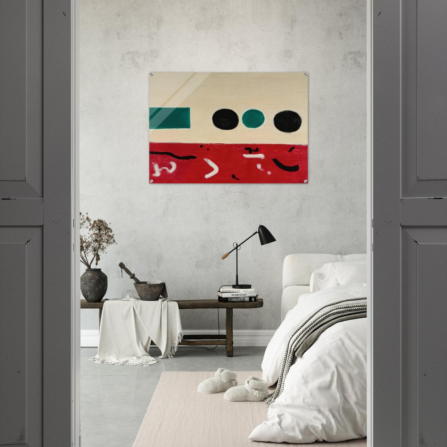 Movement East to West - 1956 - Adolph Gottlieb Acrylic Print - 70x100 cm / 28x40″ inches