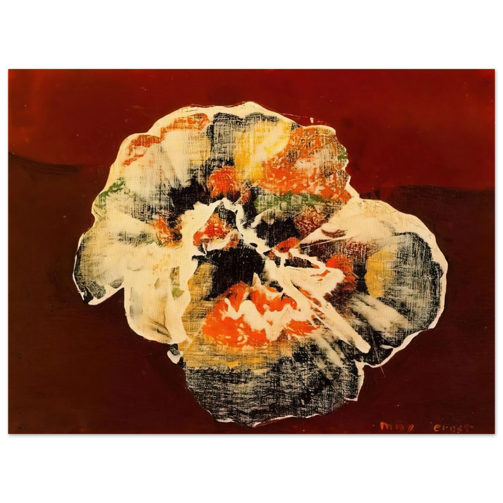 Max Ernst - Flower Shell  75x100 cm / 30x40inches Fine Art Poster