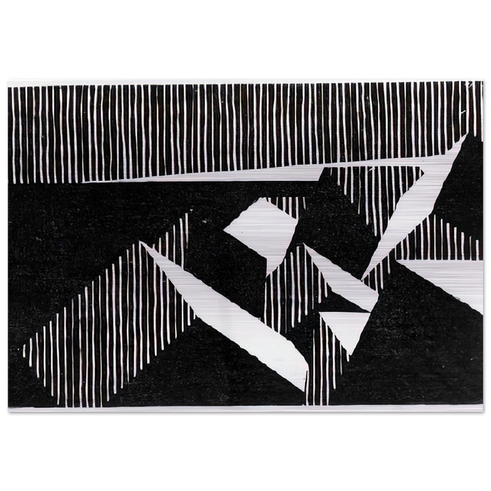 ESCHER (8) - MC Escher Brushed Aluminum Print - 70x100 cm / 28x40 inches | MC Escher Aluminum Print | MC Escher Prints