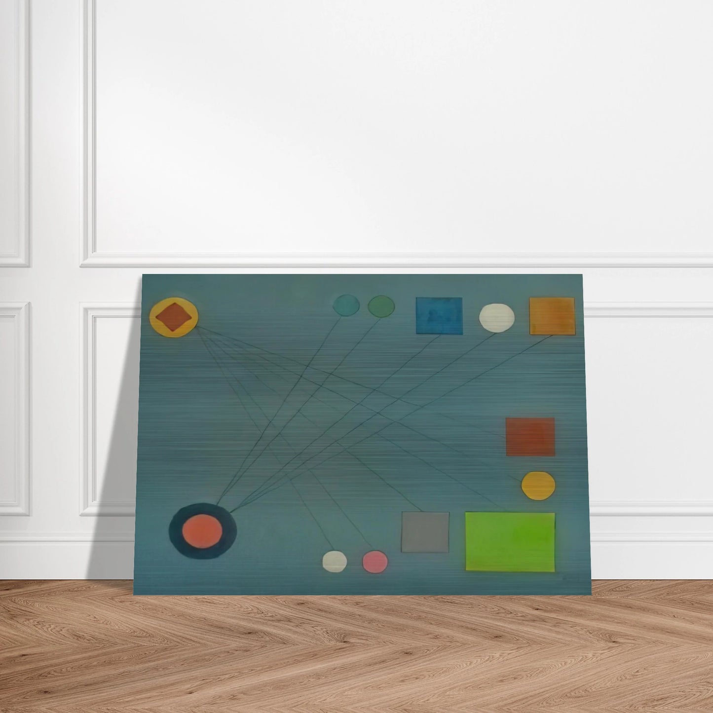De la Serie Cartas Celestes - 1956 1 - Lolo Soldevilla Brushed Aluminum Print - 70x100 cm / 28x40 inches | Lolo Soldevilla Aluminum Print | Lolo Soldevilla Prints