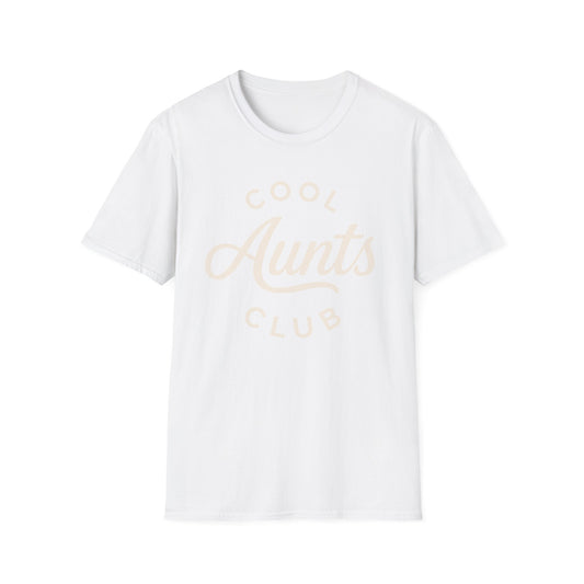 T-shirt du Cool Aunts Club, T-shirt rigolo pour tante, T-shirt graphique "Meilleure tante jamais", T-shirt mignon et impertinent pour la famille