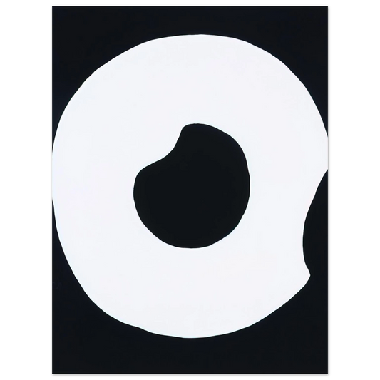 Jiro Yoshihara - Untitled - 1969  75x100 cm / 30x40inches Fine Art Poster