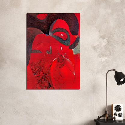 Compendium of the History of the Universe - Max Ernst Brushed Aluminum Print - 70x100 cm / 28x40 inches | Max Ernst Aluminum Print | Max Ernst Prints