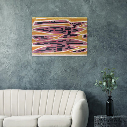 Abstract Composition - 1955 - Alfred Manessier Brushed Aluminum Print - 70x100 cm / 28x40 inches | Alfred Manessier Aluminum Print | Alfred Manessier Prints