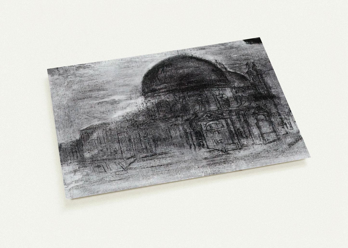 CATHEDRAL UNFINISHED By Salvador Dali Pack of 10 Post Cards | Salvador Dali Post Cards | A6 (10.5 x 14.8 cm) - 4.1 x 5.8 inches