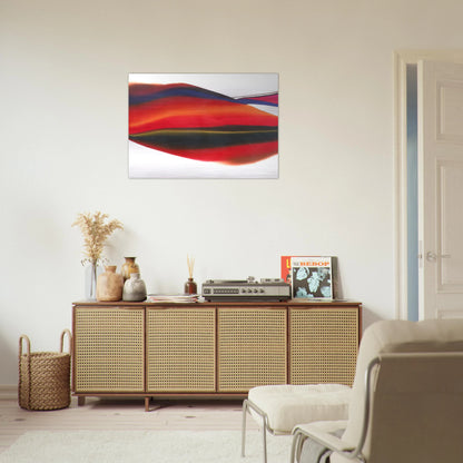 Phenomena Lands End - 1974 - Paul Jenkins Brushed Aluminum Print - 70x100 cm / 28x40 inches | Paul Jenkins Aluminum Print | Paul Jenkins Prints