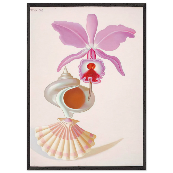 Naturaleza Viva - 1943 - Maruja Mallo 70x100 cm / 28x40 inches Framed Art Print – Black Wooden Frame