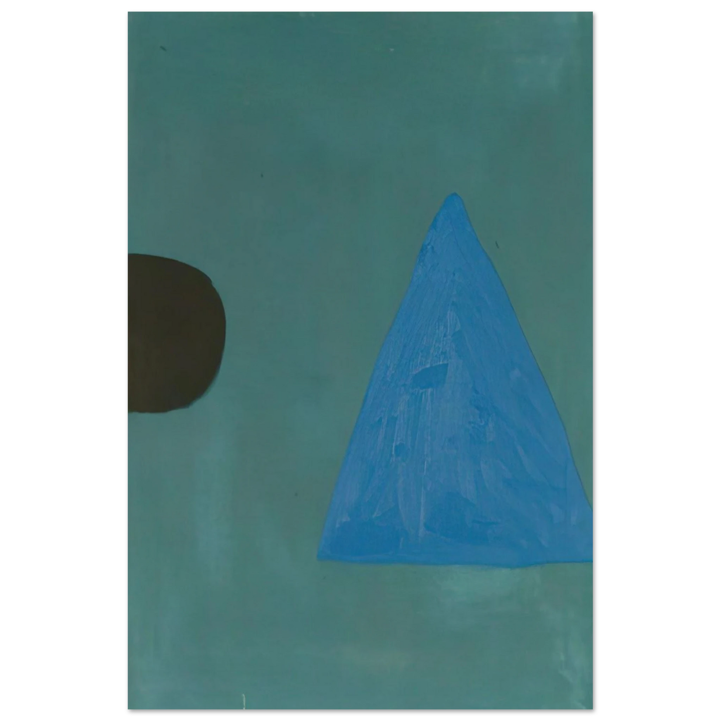 Blue on Blue - 1967 - William Scott Art Prints - 100x150 cm / 40x60″ inches | William Scott Poster | William Scott Prints