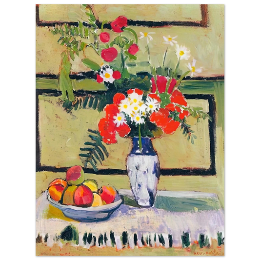 Henri Matisse - FLOWERS AND FRUIT 1909  75x100 cm / 30x40inches Fine Art Poster