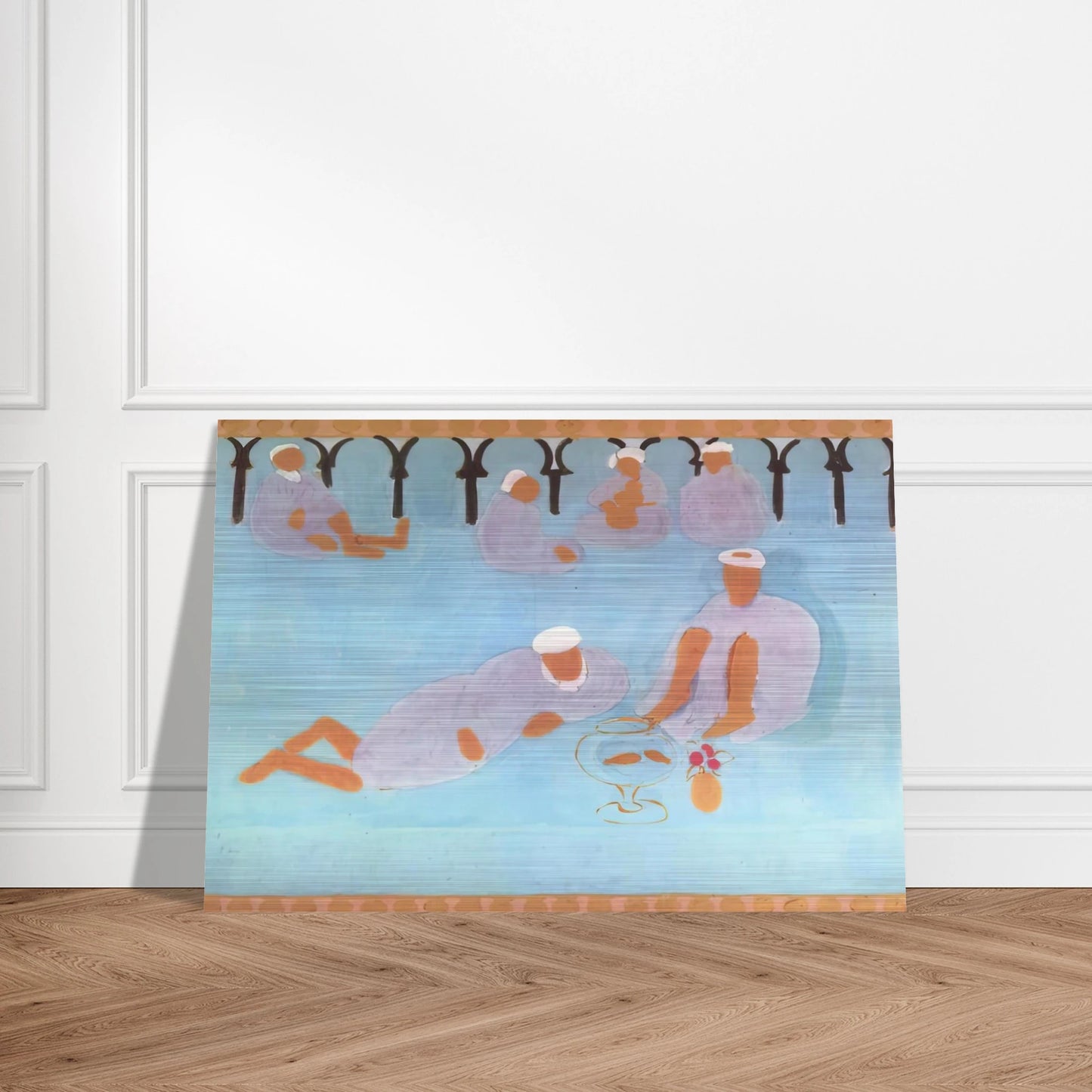 MOROCCAN CAF 1913 - Henri Matisse Brushed Aluminum Print - 70x100 cm / 28x40 inches | Henri Matisse Aluminum Print | Henri Matisse Prints