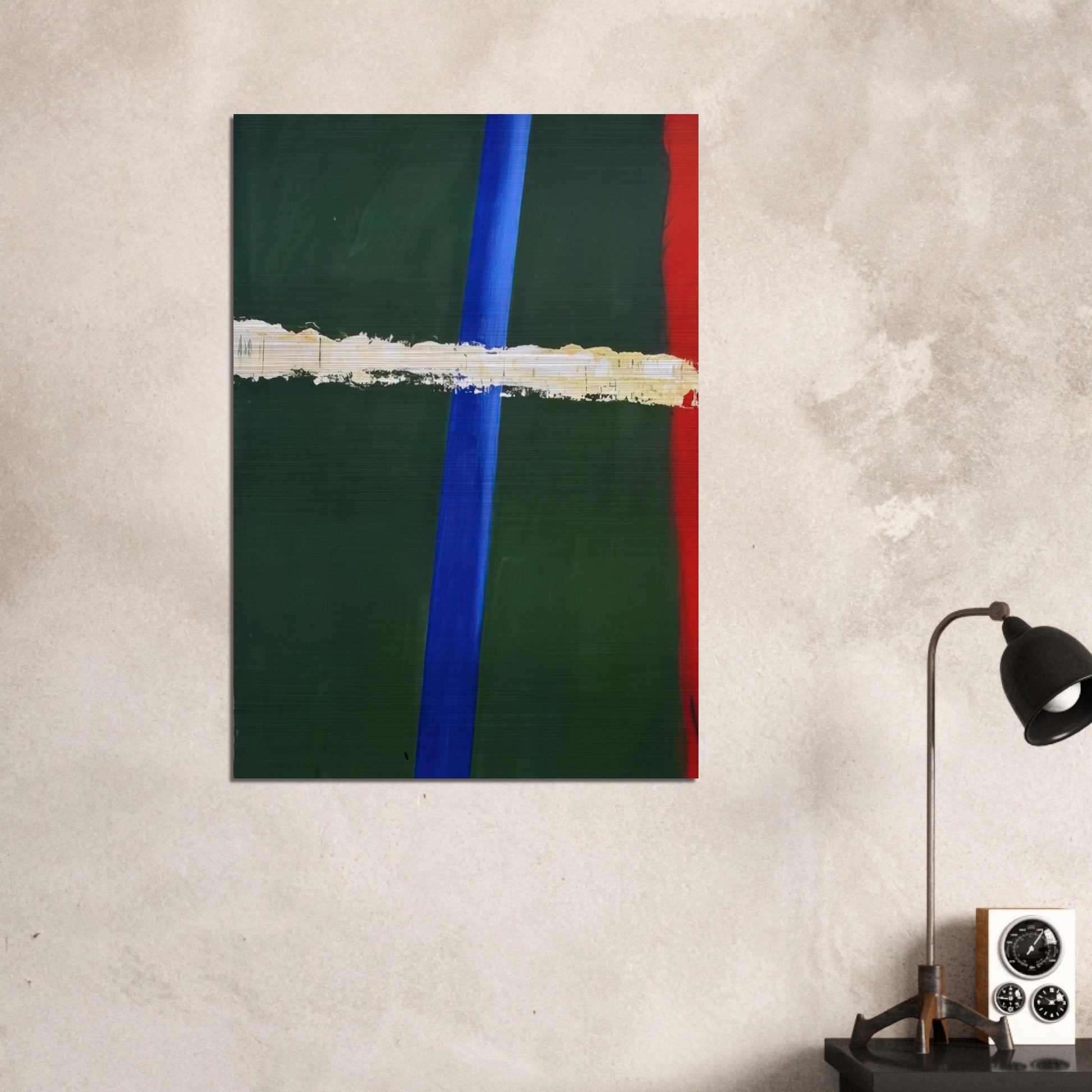 Steek 1 - 2005 - Raoul De Keyser Brushed Aluminum Print - 70x100 cm / 28x40 inches | Raoul De Keyser Aluminum Print | Raoul De Keyser Prints