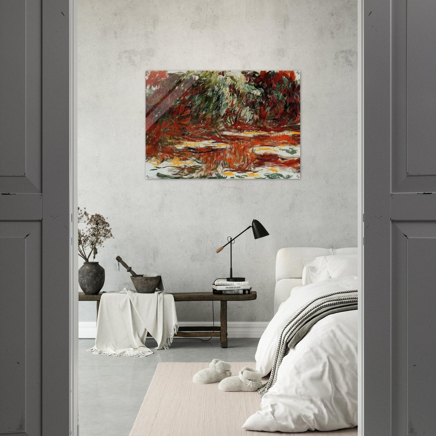 Water Lily Pond - claude monet Acrylic Print - 70x100 cm / 28x40″ inches | claude monet Wall Art | claude monet Prints