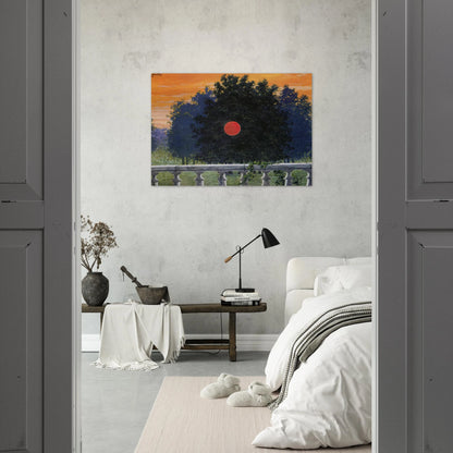 BANQUET 1955 - Rene Magritte Brushed Aluminum Print - 70x100 cm / 28x40 inches | Rene Magritte Aluminum Print | Rene Magritte Prints