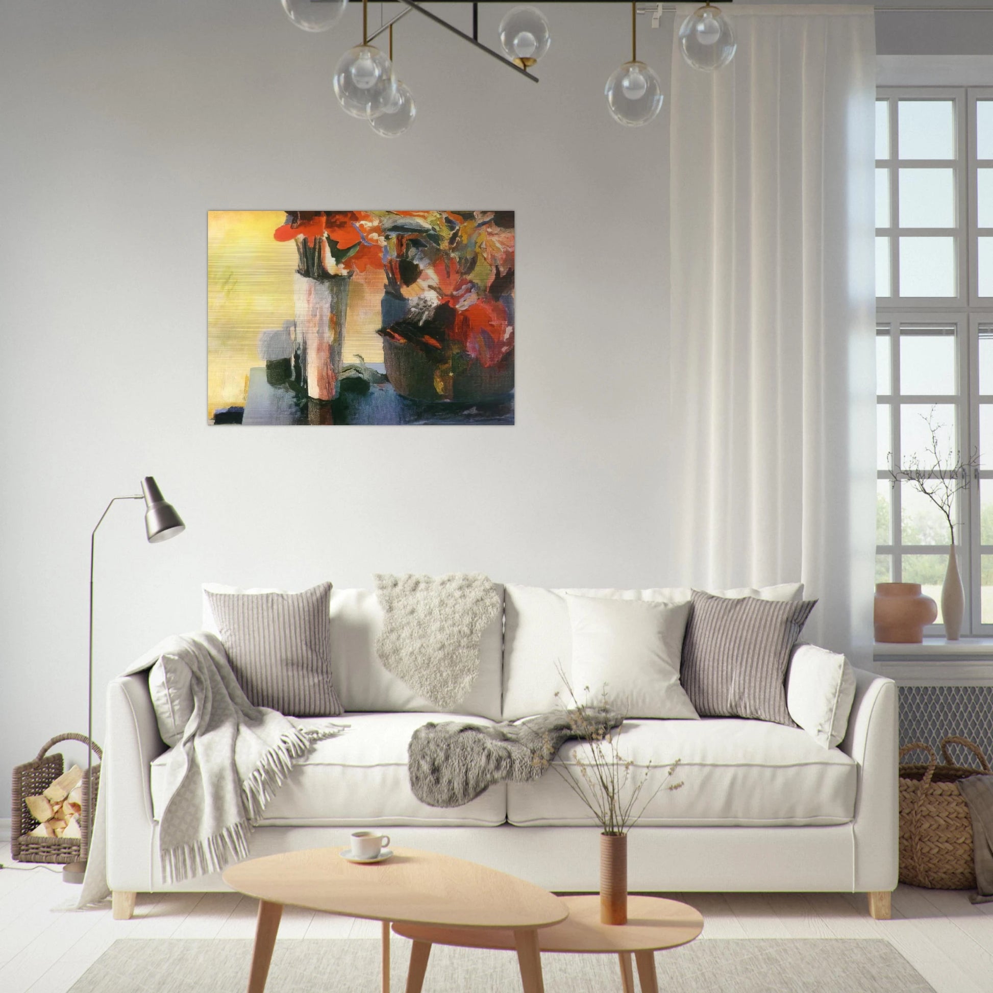 Untitled - Expressionism - Menez Brushed Aluminum Print - 70x100 cm / 28x40 inches | Menez Aluminum Print | Menez Prints