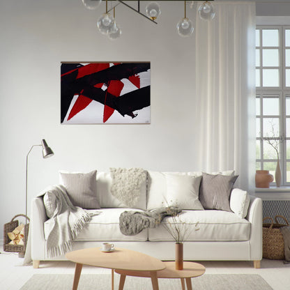 UNTITLED 2007 - Luis Feito Brushed Aluminum Print - 70x100 cm / 28x40 inches | Luis Feito Aluminum Print | Luis Feito Prints