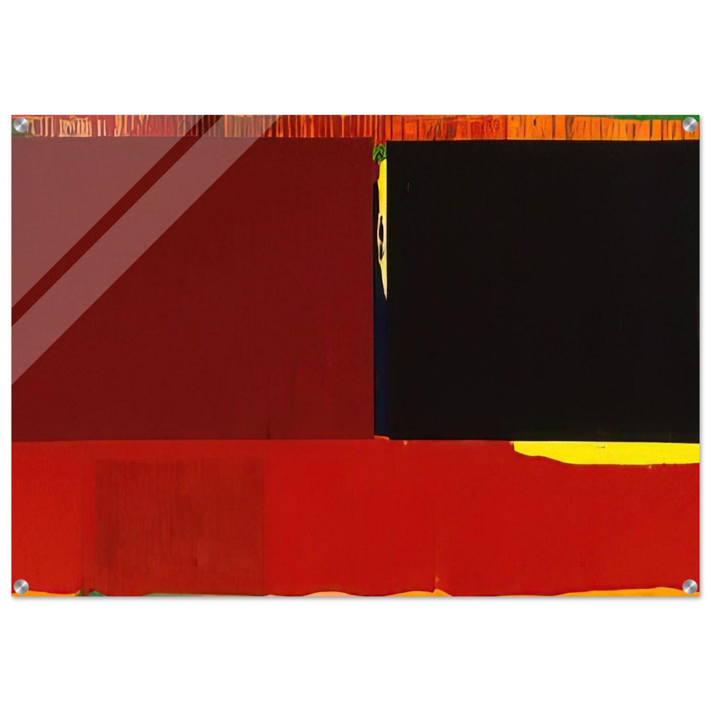 29. 03. 60 - 1960 - John Hoyland Acrylic Print - 70x100 cm / 28x40″ inches | John Hoyland Wall Art | John Hoyland Prints