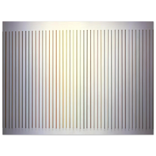 Gene Davis - Color Needles - 1984  75x100 cm / 30x40inches Fine Art Poster