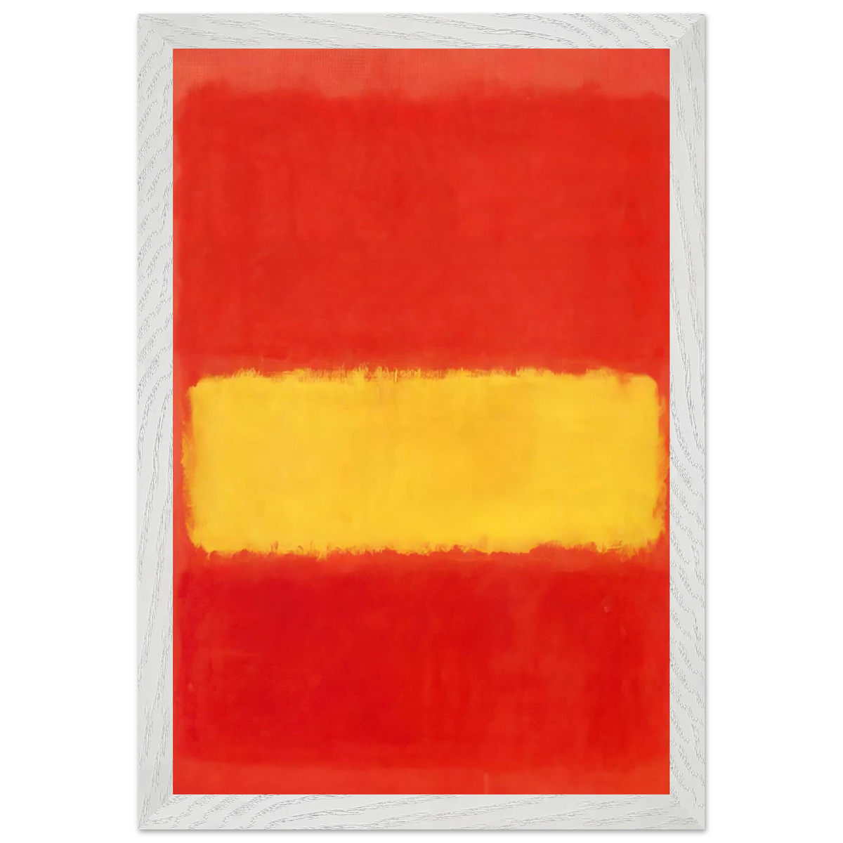 Mark Rothko - Yellow band - 1956 Wall Art - 30x40 cm / 12x16 inches - Fine Art Poster-canvas - -