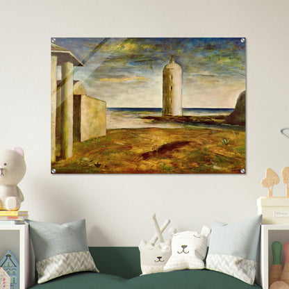 EL FARO 1928 - Carlo Carra Acrylic Print - 70x100 cm / 28x40″ inches
